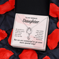 Lucky In Love Necklace: To My Bonus Daughter
