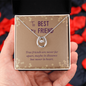 Lucky In Love Necklace:To My Best Friend Never Far Apart