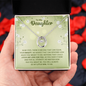 Lucky In Love Necklace:To My Daughter