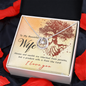 Lucky In Love Necklace: To My Beautiful Wife House And Wealth