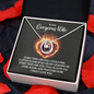 Lucky In Love Necklace: To My Gorgeous Wife