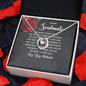 Lucky In Love Necklace:To My Soulmate Love Your Husband