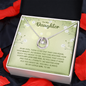 Lucky In Love Necklace:To My Daughter