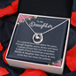 Lucky In Love Necklace: To My Daughter