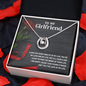 Lucky In Love Necklace:To My Girl Friend