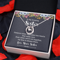 Lucky In Love Necklace: To My Amazing Sister