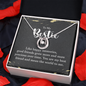 Lucky In Love Necklace:To My Bestie