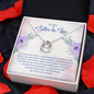Lucky In Love Necklace:To My Sister In Law