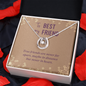 Lucky In Love Necklace:To My Best Friend Never Far Apart