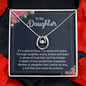 Lucky In Love Necklace: To My Daughter