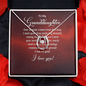 Lucky In Love Necklace:To My Granddaughter