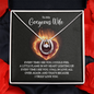 Lucky In Love Necklace: To My Gorgeous Wife