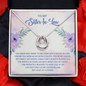 Lucky In Love Necklace:To My Sister In Law