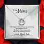 Lucky In Love Necklace: To My Mom Love Your Son