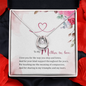 Lucky In Love Necklace:To My Mother In Law
