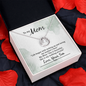 Lucky In Love Necklace: To My Mom Love Your Son