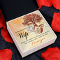 Lucky In Love Necklace: To My Beautiful Wife House And Wealth