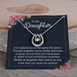 Lucky In Love Necklace: To My Daughter