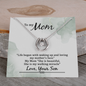 Lucky In Love Necklace: To My Mom Love Your Son