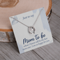 Lucky In Love Necklace: Just to Day Mom to Be