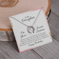 Lucky In Love Necklace:To My Daughter Happy Birthday Sweet 16