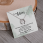 Lucky In Love Necklace: To My Mom Love Your Son