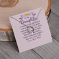 Lucky In Love Necklace:To My Daughter Love Your Dad