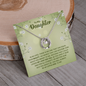 Lucky In Love Necklace:To My Daughter