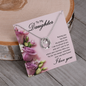 Lucky In Love Necklace:To My Daughter I Love You