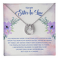 Lucky In Love Necklace:To My Sister In Law