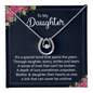 Lucky In Love Necklace: To My Daughter