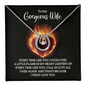 Lucky In Love Necklace: To My Gorgeous Wife