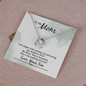 Lucky In Love Necklace: To My Mom Love Your Son