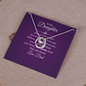 Lucky In Love Necklace:To My Daughter You Are Braver Love Dad