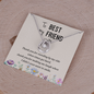 Lucky In Love Necklace:To My Best Friend Standing By My Side