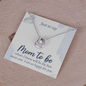 Lucky In Love Necklace: Just to Day Mom to Be