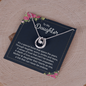 Lucky In Love Necklace: To My Daughter