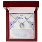 Lucky In Love Necklace:To My Sister In Law