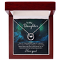 Lucky In Love Necklace: To My Daughter I Love You