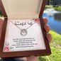 Lucky In Love Necklace:To My Beautiful Wife Wine Gets Sweeter