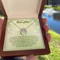 Lucky In Love Necklace:To My Daughter