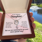 Lucky In Love Necklace: To My Bonus Daughter