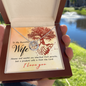 Lucky In Love Necklace: To My Beautiful Wife House And Wealth