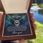 Lucky In Love Necklace: To My Daughter I Love You