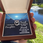 Lucky In Love Necklace: To My Beautiful Daughter Trust In The Lord