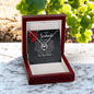 Lucky In Love Necklace:To My Soulmate Love Your Husband