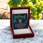 Lucky In Love Necklace: To My Daughter I Love You