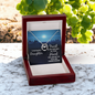 Lucky In Love Necklace: To My Beautiful Daughter Trust In The Lord