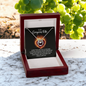Lucky In Love Necklace: To My Gorgeous Wife