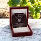 Lucky In Love Necklace: To My Beautiful Wife Happy Anniversary